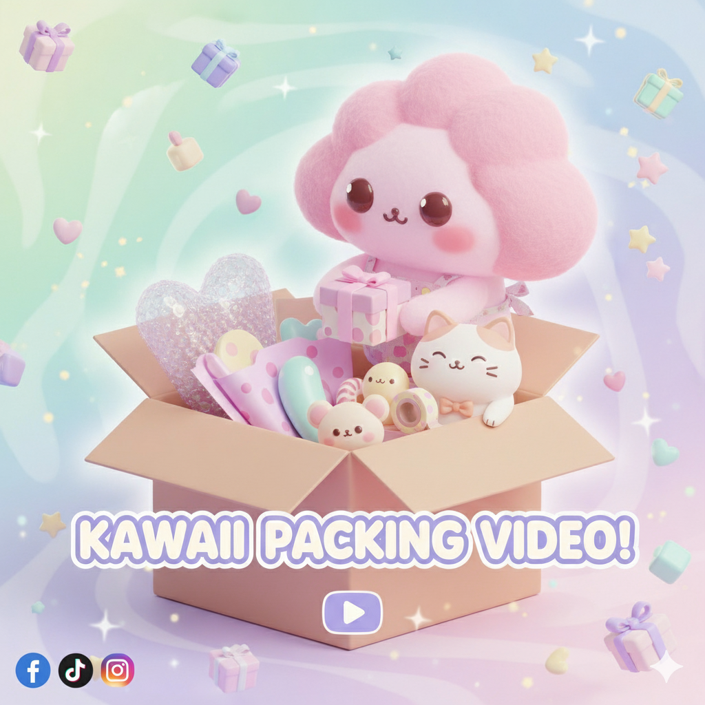 Kawaii Komet Packing-video