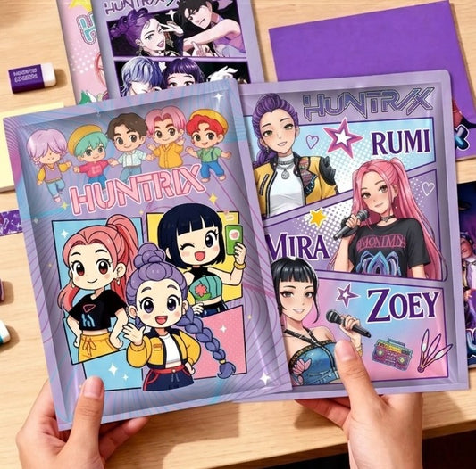 6×K-pop stationary blind bags