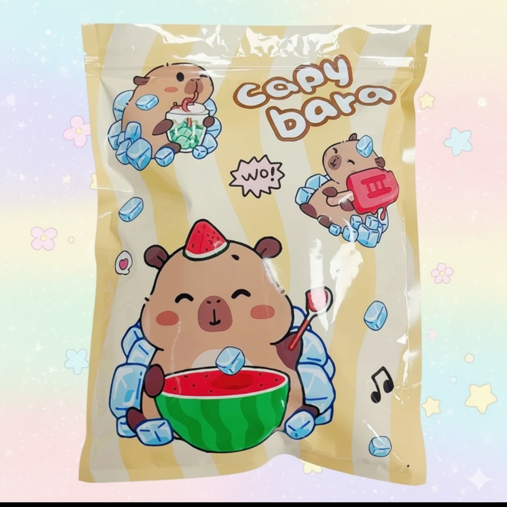 6 x Capybara Stationery Blind Bags, Total items 24-28pcs