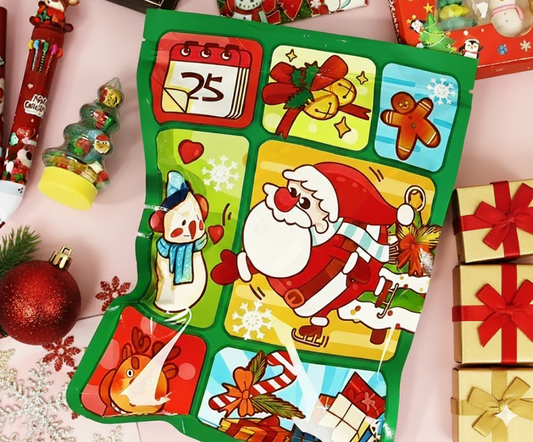 6 x Christmas 8-10 pc Stationery Blind Bag Box