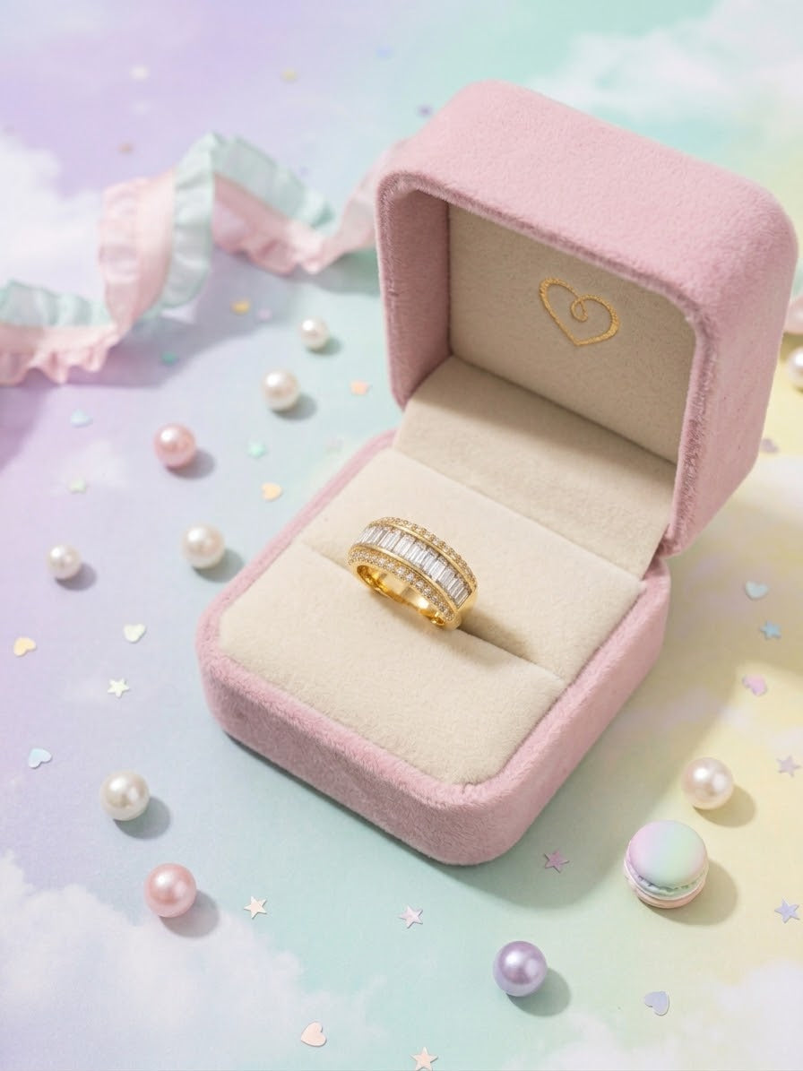 Kawaii Komet Rings